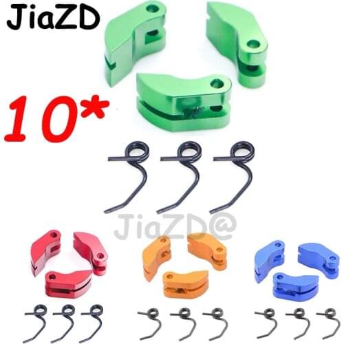 10set/lot Wholesale HSP Upgrade Part 081008 81202 Aluminum Shoe Clutch &0 Spring Gas Nitro Engine Parts For 1/8 RC Model Car Y22