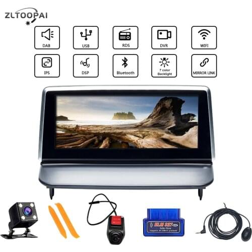 Android 10.0 Car Multimedia Player Auto Radio GPS Navigation For VOLVO C40 S40 C30 C70 2006-2012 Steering Wheel Control IPS