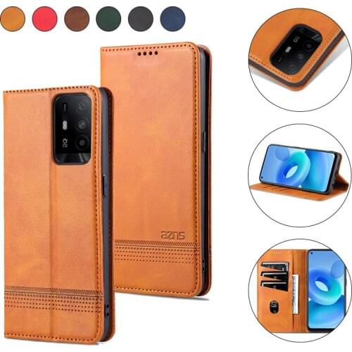 Wallet Card slot Case For OPPO A5 A8 A31 A9 A15 A16 A32 A52 A35 A53 A33 A54 A55 A72 A73 A74 A91 A92 A93 A94 A95 S Leather Cover