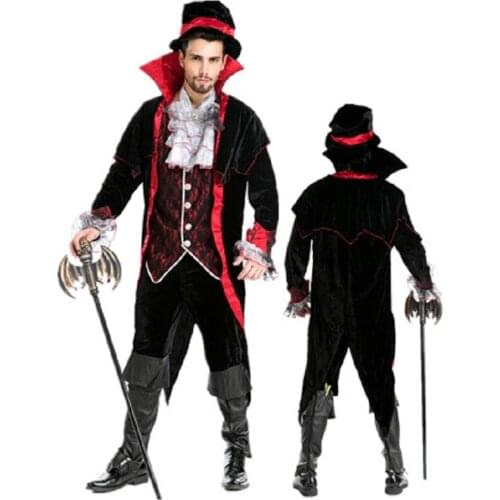 Halloween Carnival Newest Fashion Adult Pirates Mens Pirate Buccaneer Outfit Fantasia Cosplay Fancy Vintage Costume