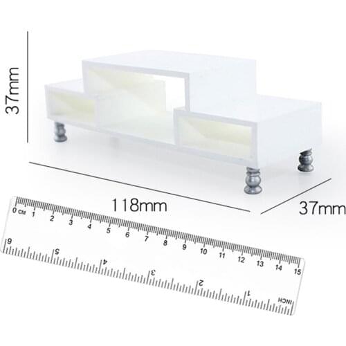 Exquisite 1/12 Scale Mini Doll House TV Cabinet Model Bedroom Decor Props
