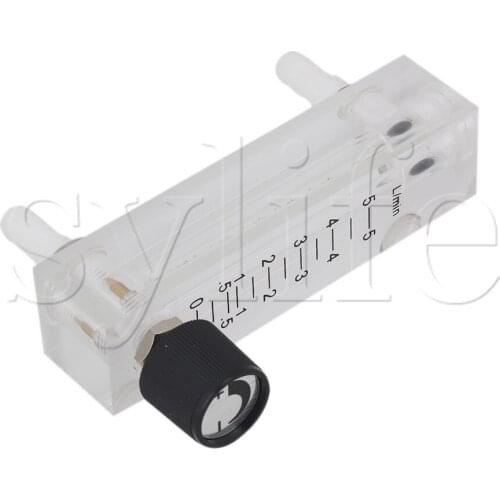 LZQ-6 0.5-5LPM Oxygen Flow Meter with Control Valve for Oxygen Conectrat