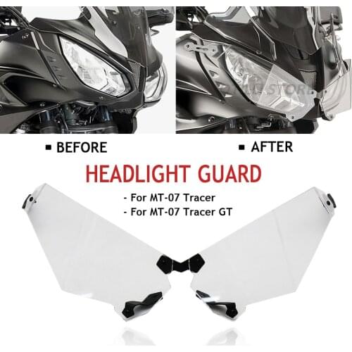 New MT 07 Headlight Grille Guard Cover Protector For Yamaha MT-07 Tracer 2016 2017 2018 2019 MT07 Tracer GT 2019 2020 2021