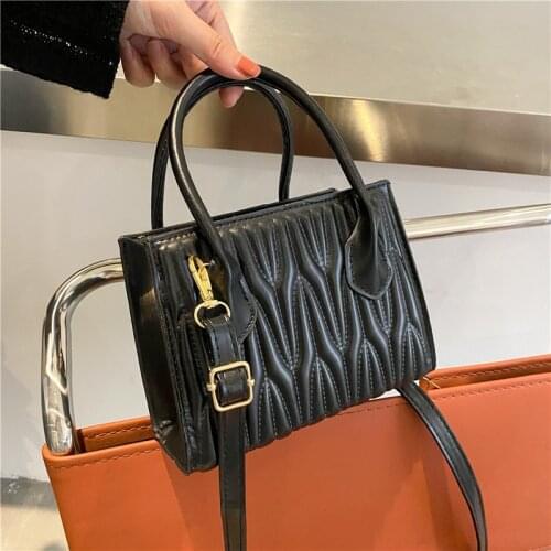 Luxury Handbag for Women PU Leather Shoulder Crossbody Bag Lozenge Messenger Bag Designer Lady Top-handle Bag Shopping Tote sac