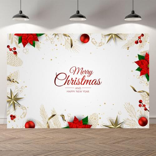 SeekproBackground Merry Christmas happy new year party snowman cartoon winter baby shower Portrait Backdrops for Photography