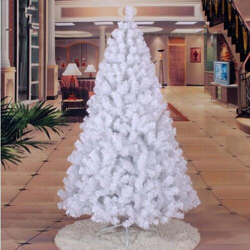 1.8 m / 180cm widening encryption environmentally friendly material PVC white Christmas tree decorated Christmas gift mall gift