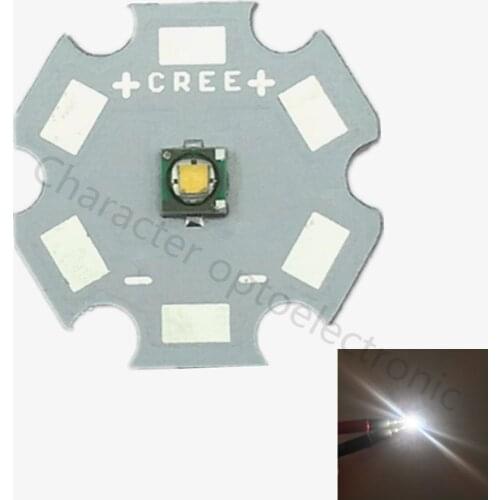 10PCS CREE XPE R3 LED Chip 3W High Power light XP-E LED Lamp Warm white 3000-3500K LED Emitter with 20/16/14/12/10/8MM PCB