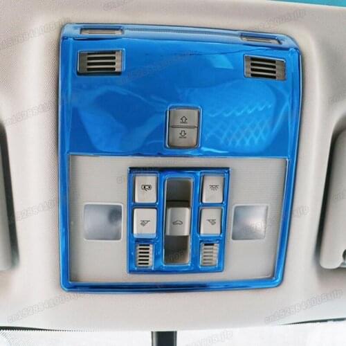 Car Roof Lamp Reading Light Panel Cover Trim Decoration for Skoda Karoq 2018 2019 2020 2021 2022 Interior Accessories Auto