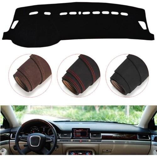 Console Dashboard Suede Mat Protector Sunshield Cover Fit For Audi A8L 2002-2009