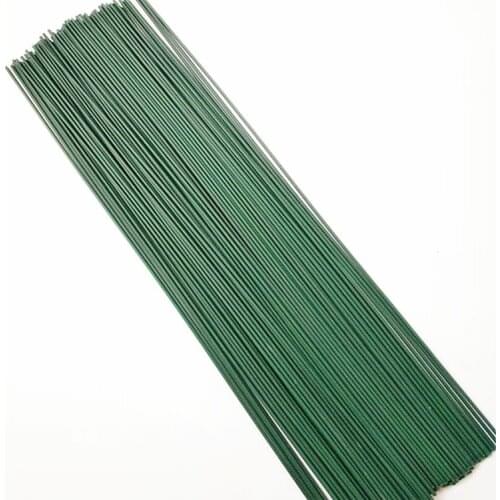 100pcs /lot Dia: 2mm 2# Nylon Flower Wire Handmade DIY Silk Flower Wire Stem