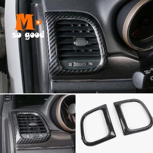2014 2015 2016 2017 For Jeep Grand Cherokee Car ABS Chrome Conditioner Air Outlet Decoration Cover Trims Car Styling Accessories