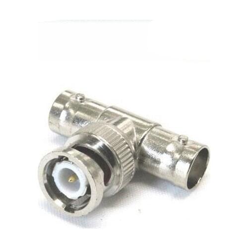 5PCS Male BNC to 2 female BNC Splitter Connector fro CCTV security