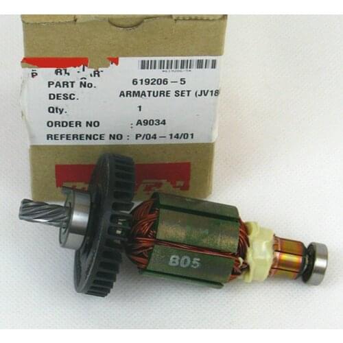 Armature Motor Engine 619206-5 for MAKITA DJV180Z DJV180RMJ BJV180Z BJV180RFE