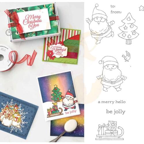 BE JOLLY New Metal Cutting Dies Stamps Scrapbook Diary Decorationl Embossing Cut Dies Template DIY Greeting Card Handmade 2021