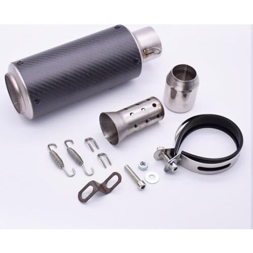 Exhaust Pipe Motorcycle Muffler Escape Carbon Fiber Exhaust DB Killer For BMW C400GT C600 C650 C650GT Sport F650GS F700GS F800R