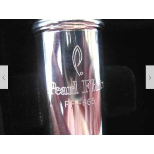 NEW PEARL PF-665RBE FLUTE SILVER HEAD, SPLIT E, LOW B