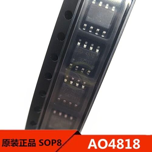 10PCS AO4818 SOP8 prints 4818 n-channel MOS field effect tube original products
