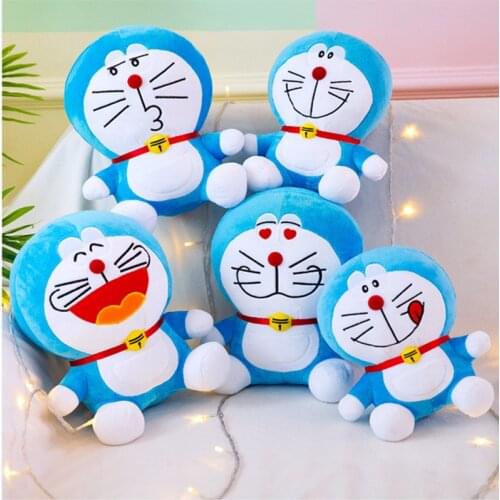 25CM 35CM Anime Doraemon Plush Toy High Quality Baby Soft Stuffed Doll Different Expression Kids Birthday Gift