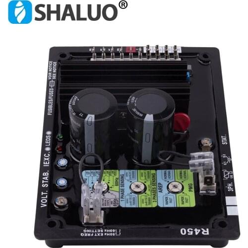 R450 AVR Power Generator Automatic voltage regulator Leroy Somer Alternator Stabilizer Module Integrated Circuit Control Parts