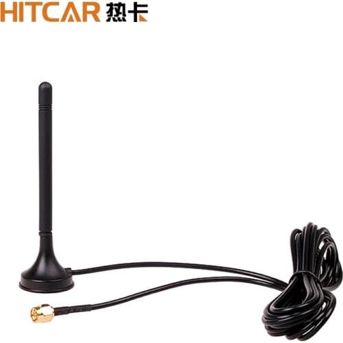 SMA Plug Magnetic Mount Digital Analog DVBT ISDB ATSC TV Tuner Antenna Aerial Outdoor Indoor for Car DVD Head Unit