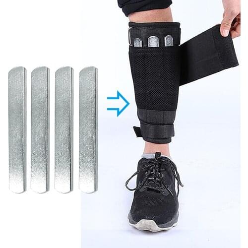 Steel plates for adjusted weight vest carriers and leg shin guards special steel invisible plates 4pc/lot