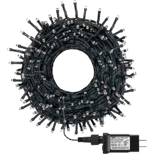 10M 20M 30M 50M 100M Waterproof LED String Lights 24V EU US Outdoor Garland for Christmas Trees Xmas Party Wedding Decoration