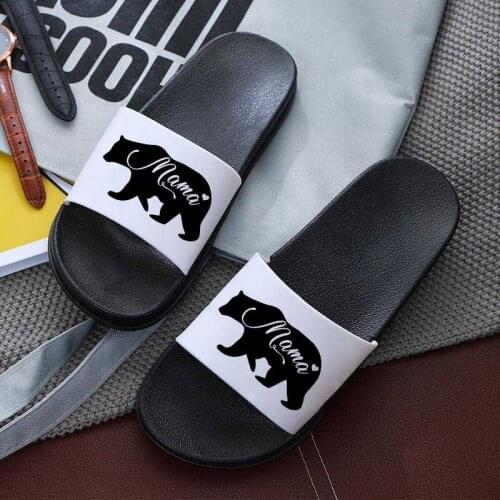 2021 Summer New fun animal Printed Slipper Harajuku Female Slippers cartoon Ladies Slippers casual slippers for women