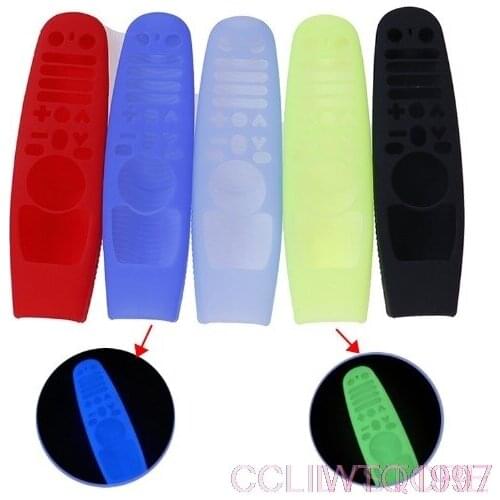 1pcs Soft Silicone Protective Case Cover For LG TV Remote Control AN-MR600 AN-MR650