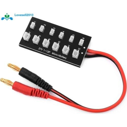 3.7V Micro Parallel Board Battery Charging Panel For Helicopter Lipo Batteries