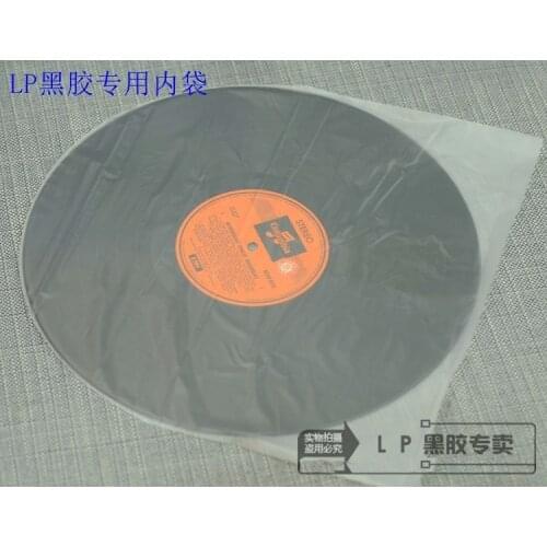 50pcs/lot LP gramophone record,long-playing record inner plastic bags, inner sleeves for the LP records 12"