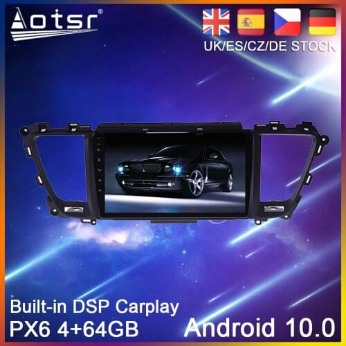 Android 10.0 64G PX6 Car GPS Navigation For Kia Carnival YP 2015-2019 Car DVD Auto Radio Stereo Multimedia Player HeadUnit 2Din