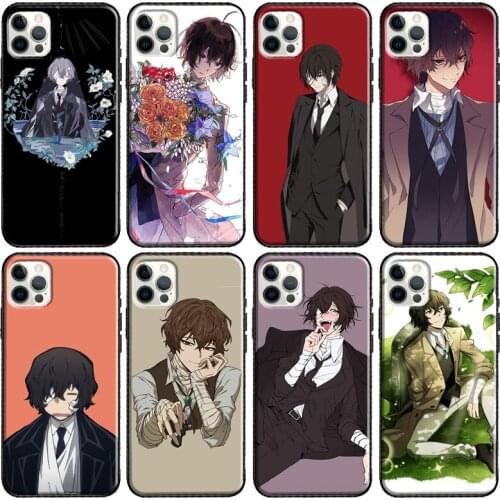 Bungou Stray Dogs Dazai Osamu Anime Phone Case For Apple iPhone 11 Pro Max 12 mini X XR XS Max 8 7 Plus SE 2020 Cover Shell
