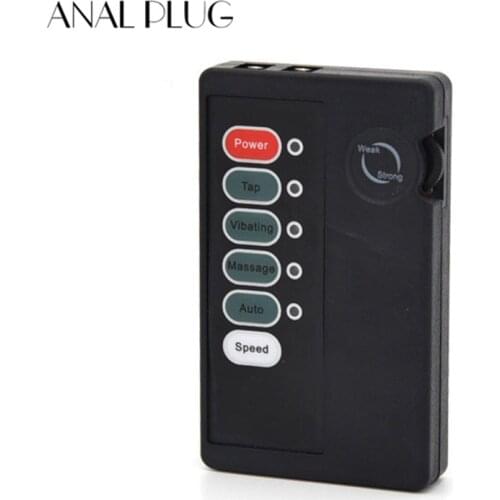 Electro Shock Sex Toys Controller Dual Output Host Adult Game SM Player Sex Products