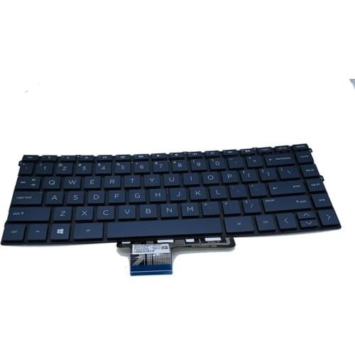 Laptop US Layout Keyboard For HP Spectre X360 Convertible 13-aw0043TU Blue Color