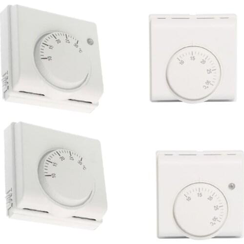 220V 6A Room Mechanical Thermostat Regulator Temperature Controller Air Condition and Floor Heating Au04 21 Dropshipping