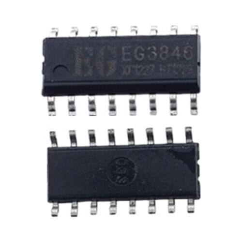 10PCS EG3846 driver chips / push-pull type switching power supply PWM current driver chip / compatible with SG3846 UC3846