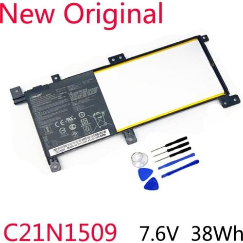 New C21N1509 Laptop Battery For ASUS X556U X556UA X556UB X556UF X556UJ X556UQ X556UV A556U F556UA K556UA K556UV 7.6V 38WH