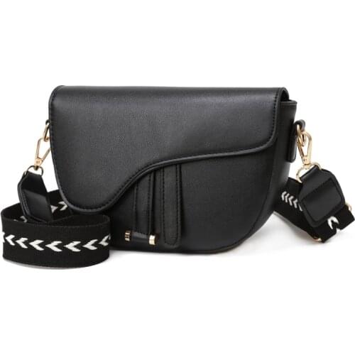 Solid Color Luxury Handbags Women Bags Designer Ladys Saddle Bag Purses and Handbag Shoulder Crossbody Bags Womens Handbag