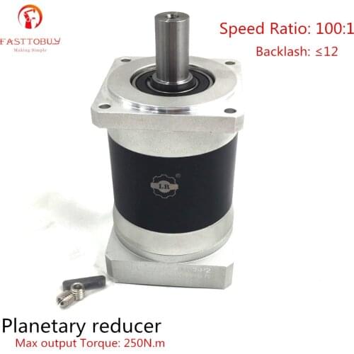 High Precision NEMA32 80mm Servo Stepper Reducer Ratio 100:1 Arcmin Planetary Gear Box Reducer LRF90-100 New