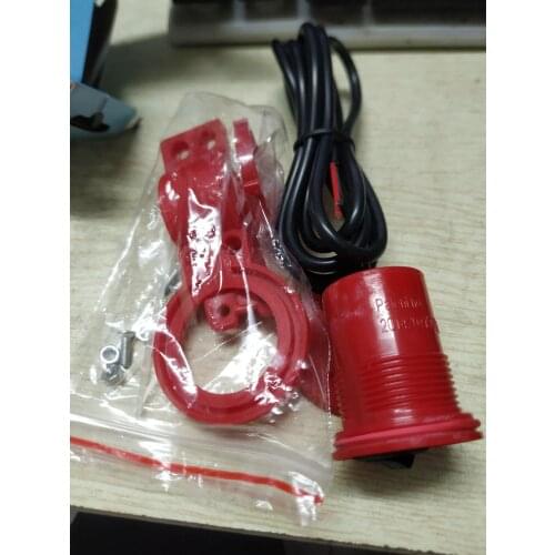 USB 12V charger for 5V 1A / 2.1a motorcycle charger, adapter, power socket for mobile phone for Harley