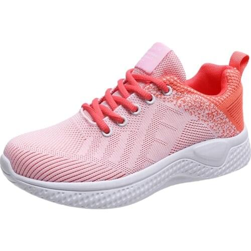 Tennis Shoes For Women Breathable Sneakers 2021 Summer Light Sports Comfy Jogging Trainers Female Soft Zapatos De Mujer Cheap