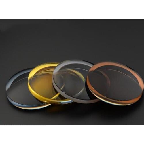 1.61 Index Polarized Myopia Anti-ultraviolet Radiation Sunglasses Diopter Lens Optical Eyewear Short-sight Driving Lens 0~-800