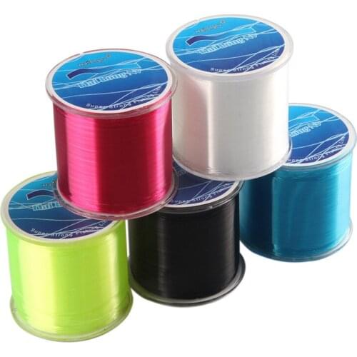 500 meters imported raw silk nylon line fishing sea pole fishing line throwing rod luya