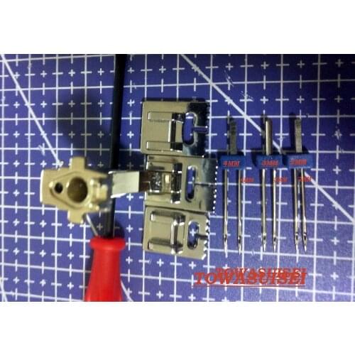 6PCS Pintuck foot 5 , 7 , 9 grooves FOR Bernina OLD STYLE 830 817 810 807 801 930 1010, 1011, 1020, 1030, 1031, 1080, 1090