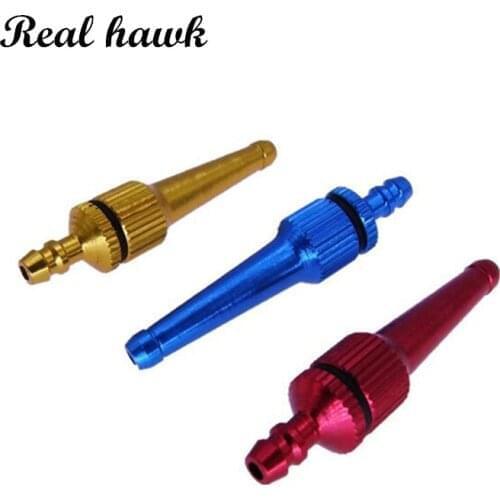 2pcs 3 Color Fuel Pipe Nozzle with Fuel Filter filling nozzle Gasoline glow gas fuel jointer for RC aircraft Boat Car parts