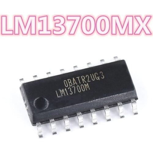Good quality LM13700MX LM13700M LM1370OMX LM137OOMX 3700M SOP16 Dual Operational Amplifier Free shipping