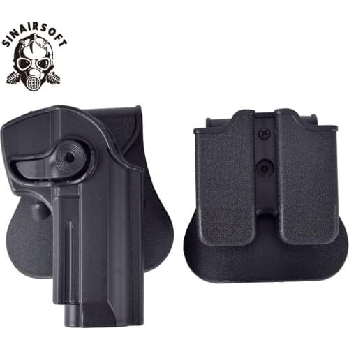 IMI Rotary DEFENSE Polymer Retention Roto Holster Hunting Right Hand Double magazine Holster Fits Beretta 92/96/M9