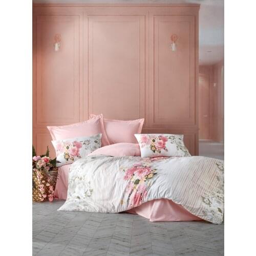 Cotton Box 100% Cotton Bedding Set, Home Textile Bedding Set, Bedspread, Duvet Cover Flat Sheet Pillow Case Wholesale Turkey