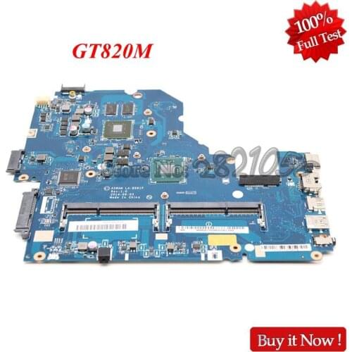NOKOTION A5WAM LA-B981P NBMQX11005 NB.MQX11.005 Laptop Motherboard For Acer aspire E5-511 E5-511G Main board GT820M