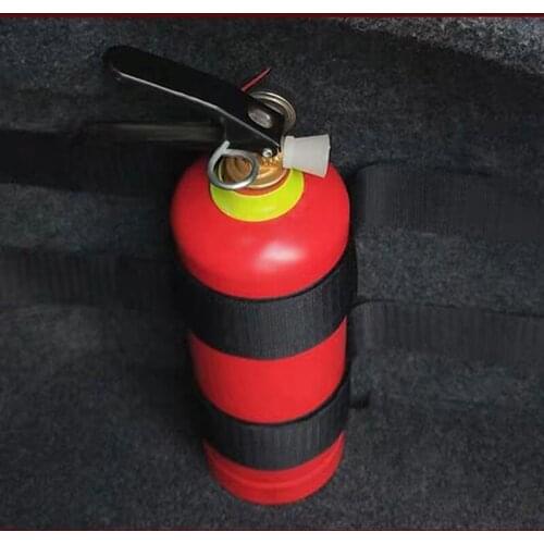 Fire extinguisher car trunk magic tape fixed bandage bracket sticker for Nissan Teana X-Trail Qashqai Livina Sylphy Tiida